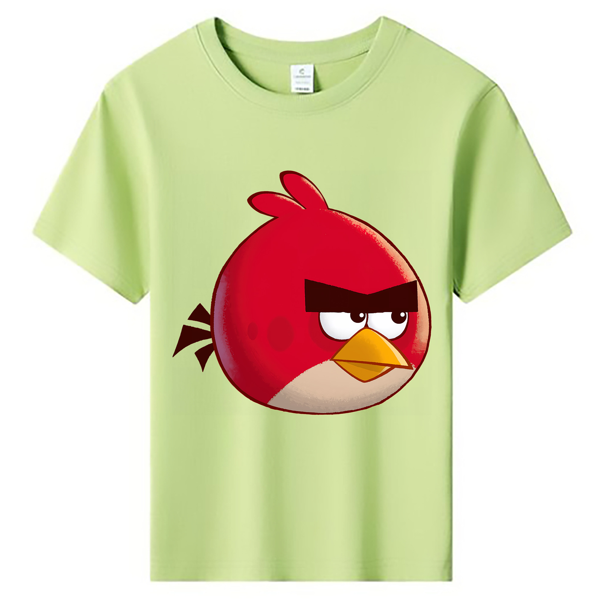 （画像用） Angry Birds アングリーバード 綿100％キッズTシャツ（フロントプリント）